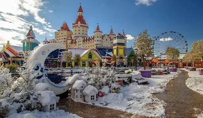 Фотоальбом зимнего волшебства в Сочи парк отеле: JPG, PNG, WebP на выбор