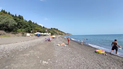 Фото пляжа в Солнечногорске с песчаным берегом