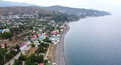 Фото пляжа в Солнечногорске с великолепным закатом