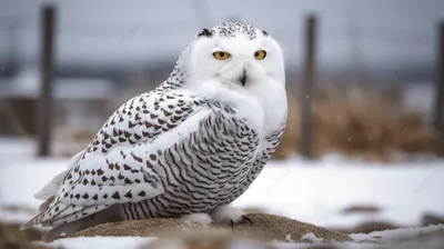 Ледяные глазки совы: Красочные изображения с выбором параметров