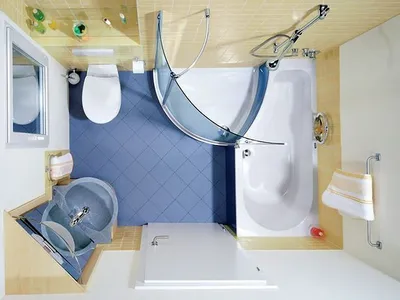 Уникальные идеи для совмещенной ванной комнаты и санузла