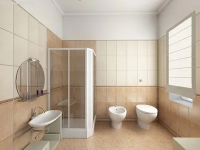 Интересные решения для совмещенной ванной комнаты и санузла