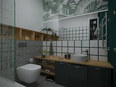 Фотографии совмещенной ванной комнаты и санузла: вдохновение для ремонта