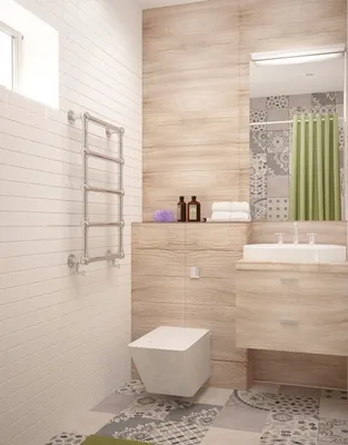 Ванная комната и санузел в одном помещении: лучшие идеи дизайна