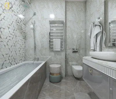 Функциональное использование пространства: ванная и туалет в одном помещении