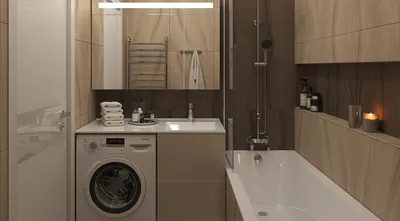 Новое изображение совместной ванны с туалетом в Full HD качестве