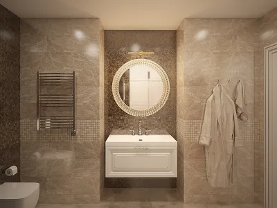 Фотографии современной отделки ванной комнаты для скачивания