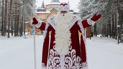 Фотография Современного Деда Мороза: высокое качество изображения в формате JPG