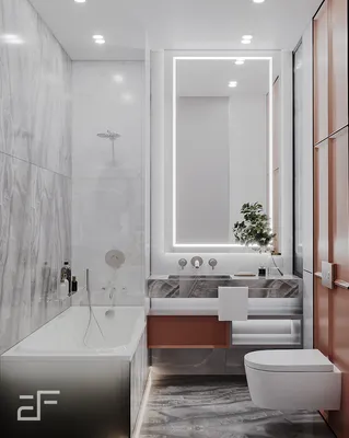 Фото современного интерьера ванной комнаты: использование природных материалов