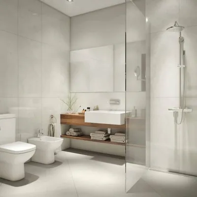 Идеи для современного интерьера ванной комнаты