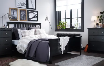 Скачайте идеи дизайна спальни от Икеа: HD и Full HD изображения