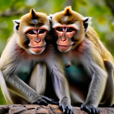 Природная интимность: фотографии обезьян в процессе любви