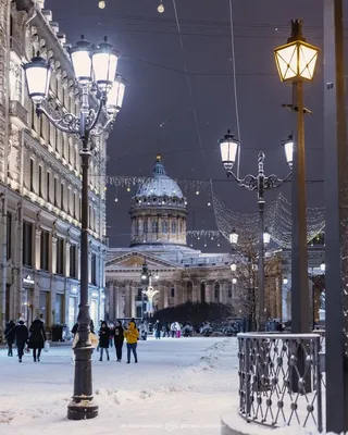 Зимний Петербург в объективе: Скачайте фотографии города