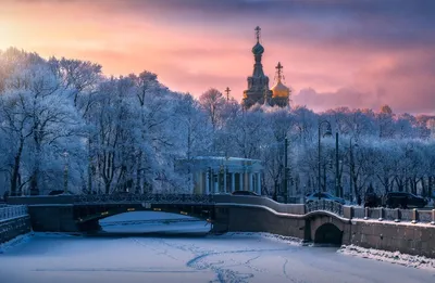 Зимний Санкт-Петербург: Фотографии для скачивания в разных форматах