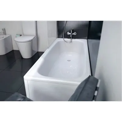 Ванная комната с неповторимым шармом: фото стальной ванны