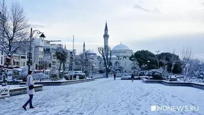 Фотографии Зимнего Стамбула: Красота в Белоснежном Покрове