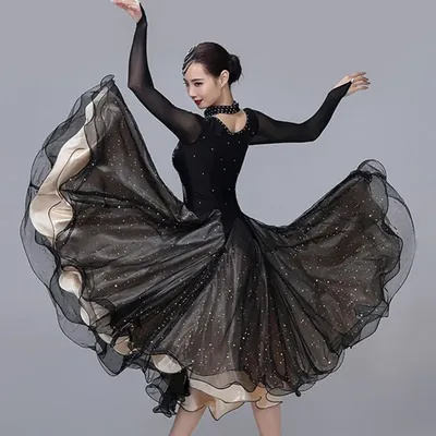 Новые фото стандартных платьев для бальных танцев в высоком разрешении