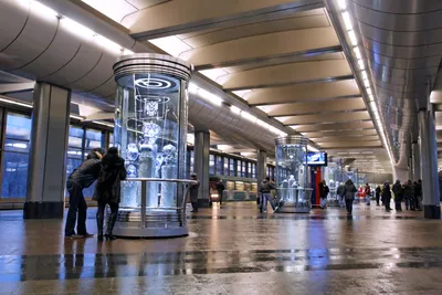 Величие инженерных достижений: станция метро Воробьевы горы (фото)