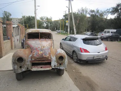 Уникальная фотография Старая машина в высоком разрешении