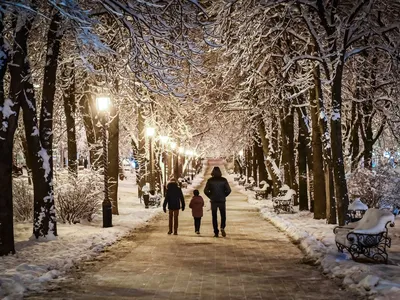 Зимний великолепный стиль: Ставрополь в объективе