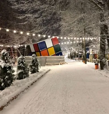 Зимний этюд: Фотографии города в снегу