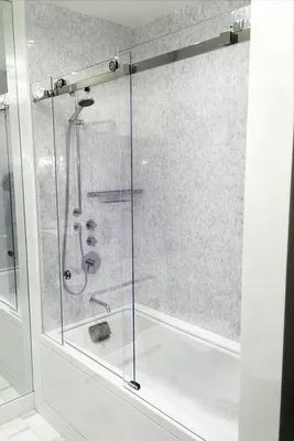 Фотографии стеклянных дверей для ванной комнаты, которые вдохновят вас