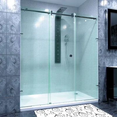 Идеи использования стеклянных дверей в ванной комнате: фото и практичность