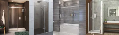 Интересные варианты стеклянных дверей для ванной комнаты: фото и практичность