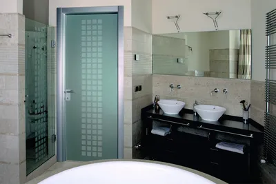 Фото стеклянных дверей для ванной в формате PNG