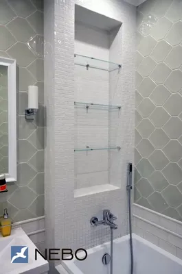 Изображения стеклянных полок в ванной комнате для скачивания