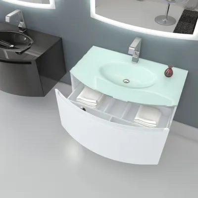 Изображения стеклянных раковин для ванной комнаты в Full HD качестве