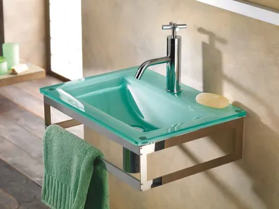 Стеклянные раковины для ванной - сделайте вашу ванную комнату особенной