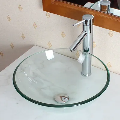 Изображения стеклянных раковин для ванной в формате JPG