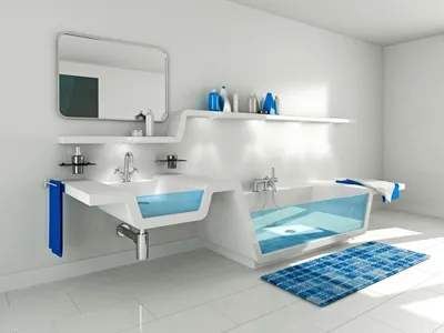 Фотографии стеклянных раковин для ванной в webp формате