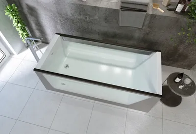 Стеклянные ванны: красота и функциональность в одном фото