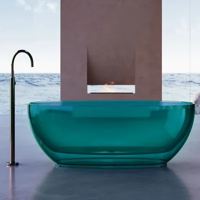 Стеклянные ванны: фото, которые подарят вам ощущение lукса и комфорта