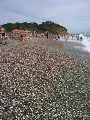 Фотографии Стеклянного пляжа во Владивостоке: красота стекла и песка