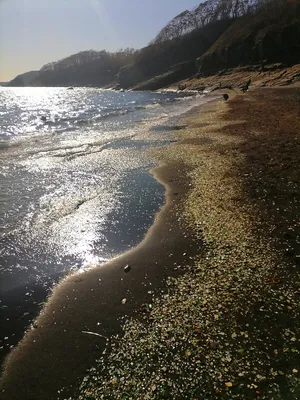 Фотографии Стеклянного пляжа во Владивостоке: магия стекла и моря