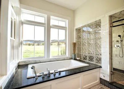 Фото стеклоблоков ванной комнаты: новые и качественные изображения