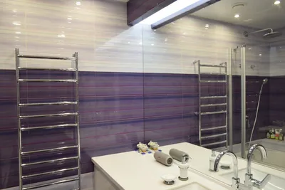 Скачать фото стеклоблоков в интерьере ванной комнаты бесплатно