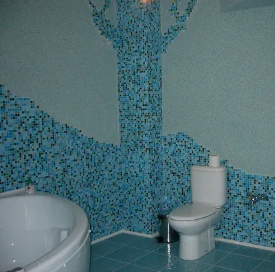 Фото стеклообоев в ванной комнате jpg