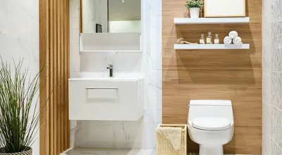 Стильные и практичные стеновые панели для ванной комнаты - фото внутри!