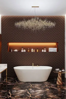 Красивые фотографии стеновых панелей для ванной