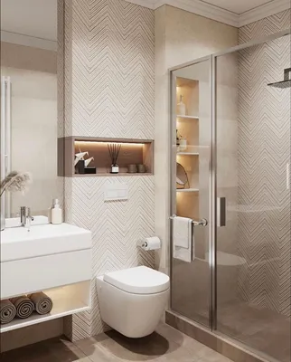 Как использовать зеркала и плитку для создания эффектных стен в ванной