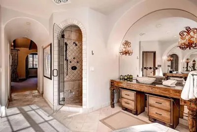 Современные стили ванной комнаты: фото обзор