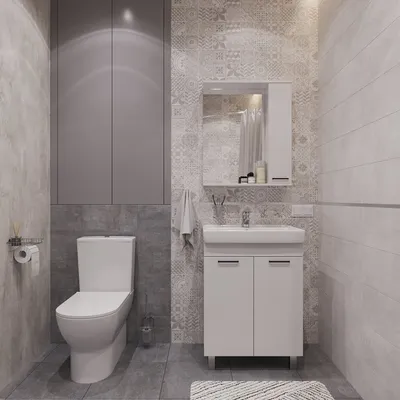 Картинки ванной комнаты с эргономичным дизайном
