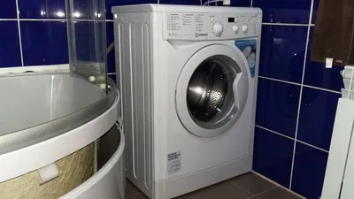 Фото стиральной машины Indesit - картинка для скачивания в jpg