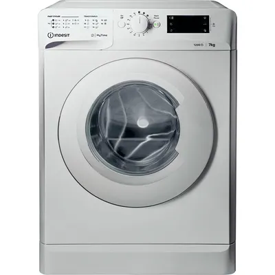 Фотография стиральной машины Indesit в формате webp