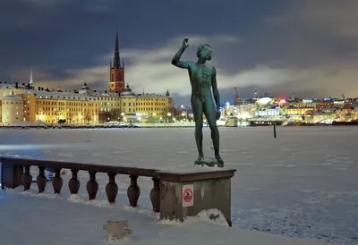 Зимняя красота Стокгольма: фото в высоком разрешении