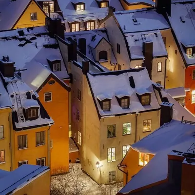 Стокгольм зимой: фотографии города в различных вариантах